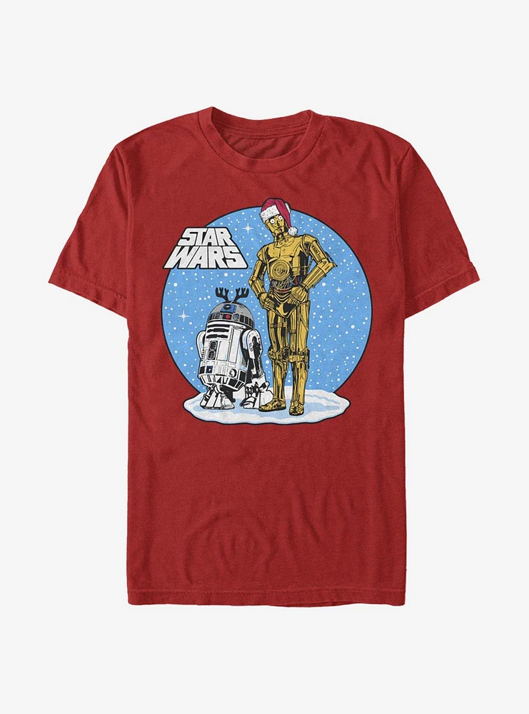 Star Wars Chilling Holiday Droids T-Shirt