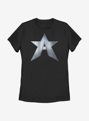 Marvel The Falcon And Winter Soldier John Walker Captain Symbol Womens T-Shirt