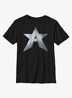Marvel The Falcon And Winter Soldier John Walker Captain Symbol Youth T-Shirt
