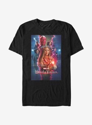 Marvel WandaVision TV Magic Poster T-Shirt