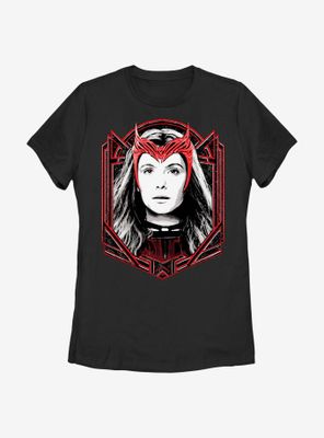 Marvel WandaVision Scarlet Banner Womens T-Shirt