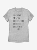 Marvel WandaVision Sword Acronym Womens T-Shirt