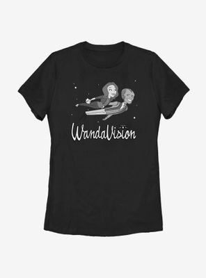 Marvel WandaVision Flying Stars Womens T-Shirt