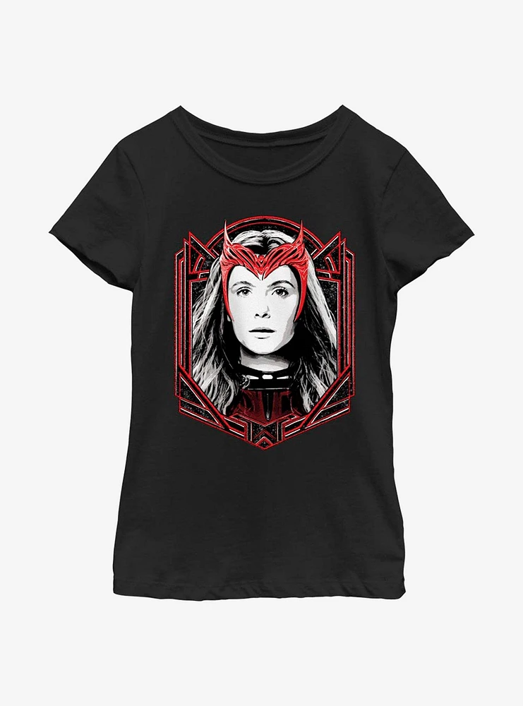 Marvel WandaVision Scarlet Banner Youth Girls T-Shirt