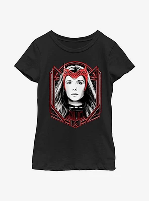 Marvel WandaVision Scarlet Banner Youth Girls T-Shirt