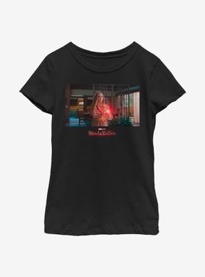 Marvel WandaVision Scarlet Vision Youth Girls T-Shirt