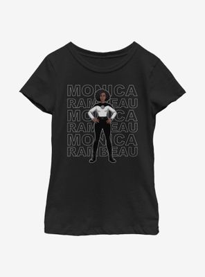 Marvel WandaVision Agent Stack Youth Girls T-Shirt