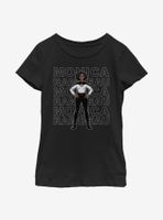 Marvel WandaVision Agent Stack Youth Girls T-Shirt