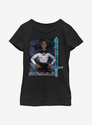 Marvel WandaVision Digital Wanda Youth Girls T-Shirt