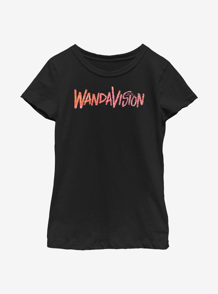 Marvel WandaVision The Middle Logo Youth Girls T-Shirt