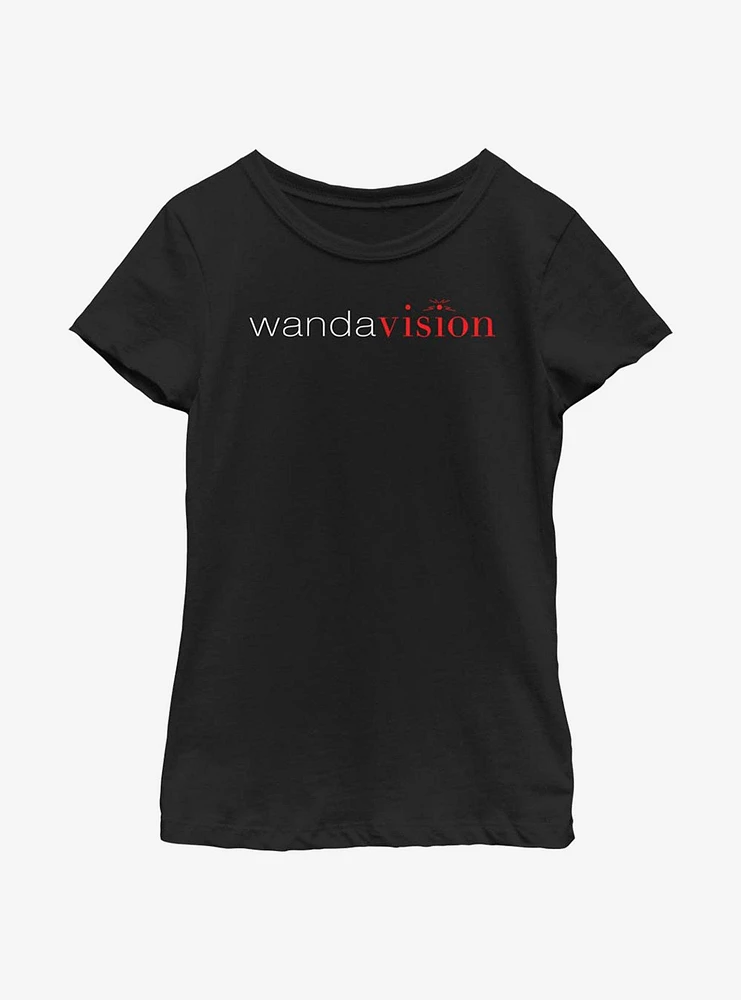 Marvel WandaVision Modern Logo Youth Girls T-Shirt