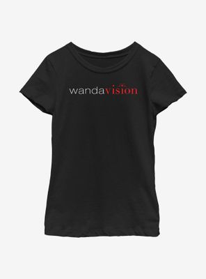 Marvel WandaVision Modern Logo Youth Girls T-Shirt