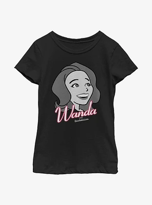 Marvel WandaVision Wanda Smiles Youth Girls T-Shirt