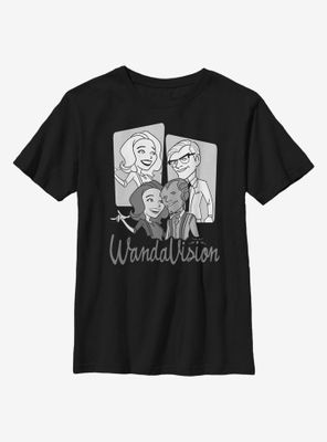 Marvel WandaVision Character Panels Youth T-Shirt