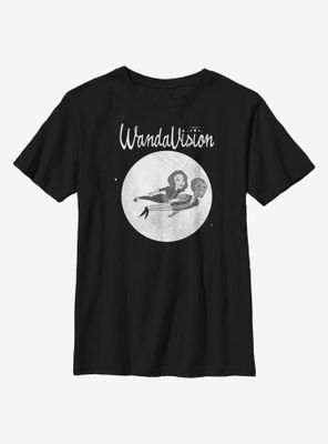 Marvel WandaVision Flying Cartoon Youth T-Shirt