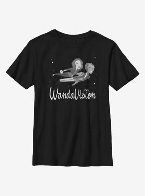 Marvel WandaVision Flying Stars Youth T-Shirt