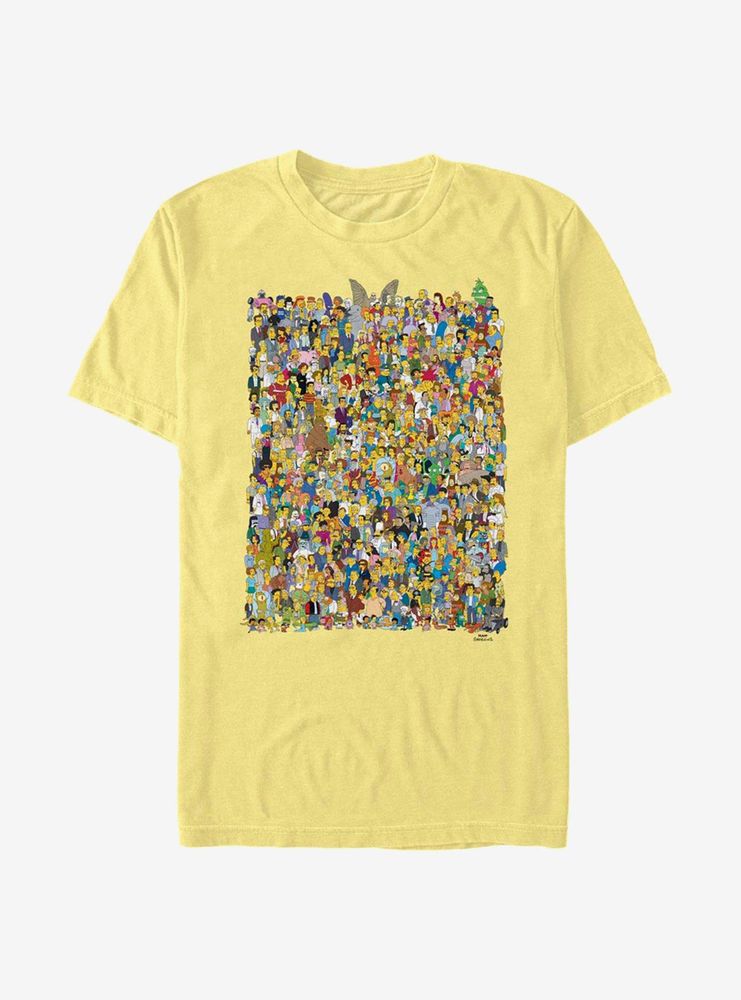 The Simpsons All Of Springfield T-Shirt