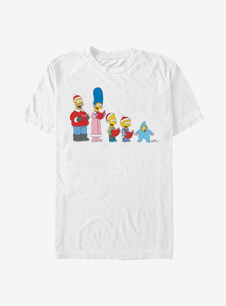 The Simpsons Family Carols T-Shirt