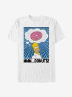 The Simpsons Mmm Donuts T-Shirt