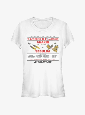 Star Wars Anakin VS. Sebulba Girls T-Shirt