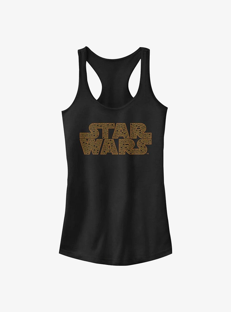 Star Wars Force Filled Logo Girls Tank