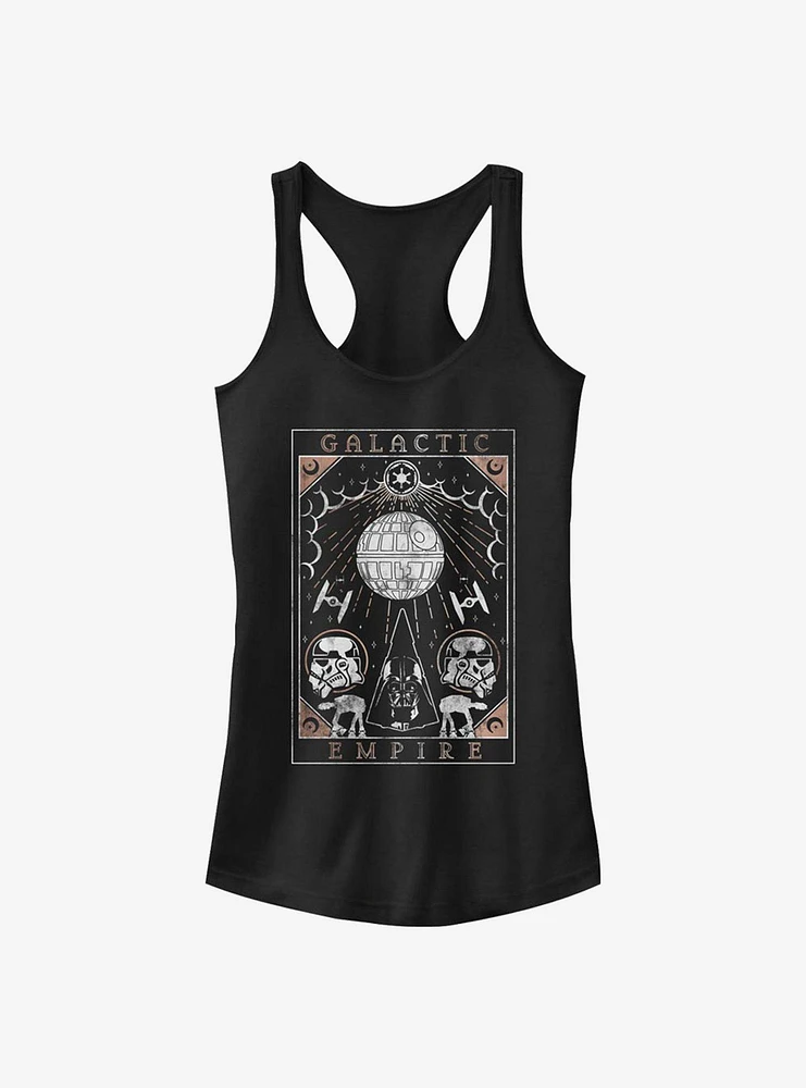 Star Wars Galactic Empire Tarot Girls Tank