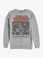 Star Wars A Long TIme Ago Crew Sweatshirt