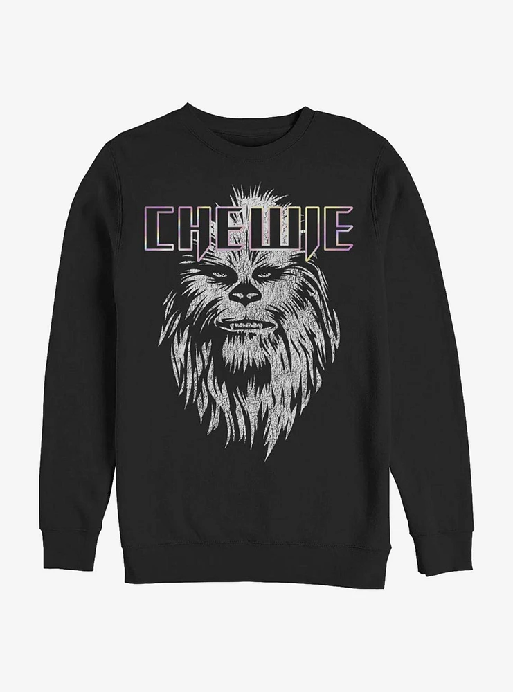 Star Wars Chewie Face Crew Sweatshirt