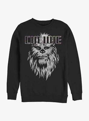 Star Wars Chewie Face Crew Sweatshirt