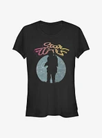 Star Wars Boba Fett Silhouette Girls T-Shirt