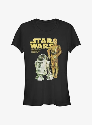 Star Wars Droids Cover Girls T-Shirt