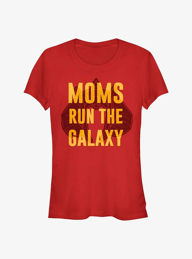 Star Wars Padme Moms Run The Galaxy Girls T-Shirt