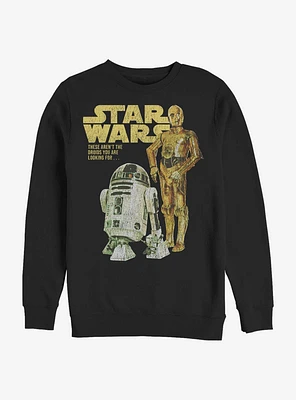 Star Wars Droids Cover Crew Sweatshirt