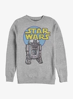 Star Wars R2 Cartoon Crew Sweatshirt