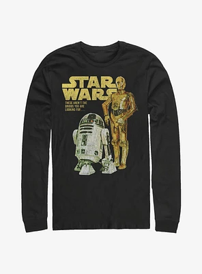 Star Wars Droids Cover Long-Sleeve T-Shirt