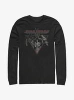 Star Wars Flaming Battle Long-Sleeve T-Shirt