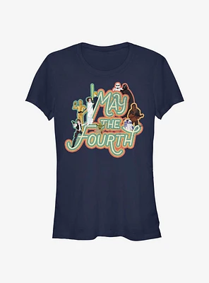 Star Wars May The Fourth Girls T-Shirt