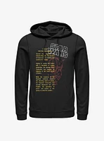 Star Wars Darth Maul Story Hoodie