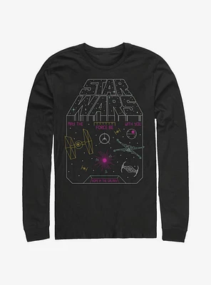 Star Wars Arcade Game Long-Sleeve T-Shirt