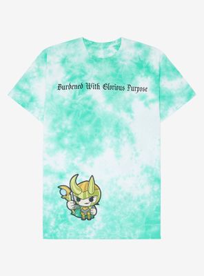 Marvel Loki Glorious Purpose Tie-Dye T-Shirt