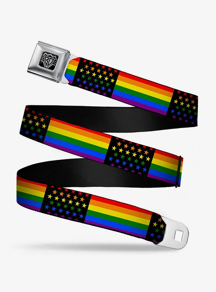 American Pride Flag Seatbelt Belt