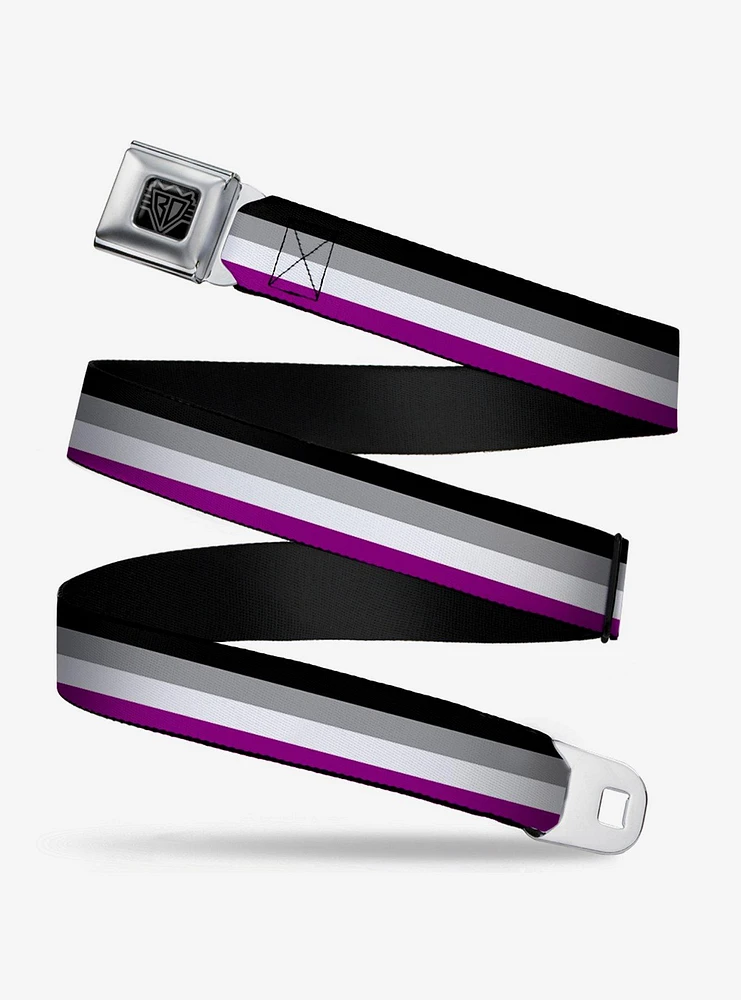 Asexual Flag Seatbelt Belt