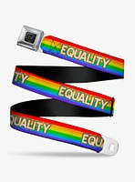 Equality Stripe Seatbelt Belt