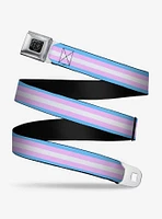 Transgender Flag Seatbelt Belt