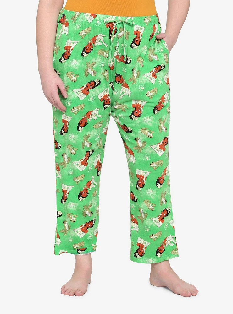Disney The Princess And The Frog Tiana Pajama Pants Plus Size