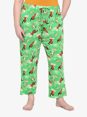 Disney The Princess And The Frog Tiana Pajama Pants Plus Size