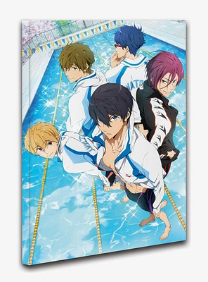 Free! Iwatobi Swim Club Pool Canvas Wall Art