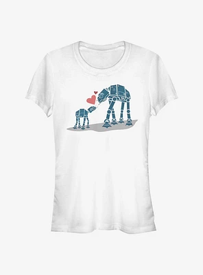 Star Wars AT-AT Love Girls T-Shirt