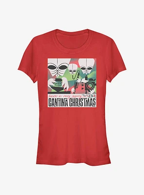 Star Wars Cantina Christmas Girls T-Shirt