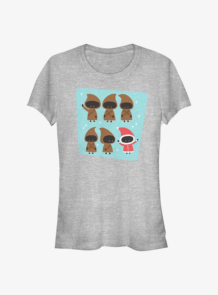 Star Wars Jawas Holiday Stack Girls T-Shirt